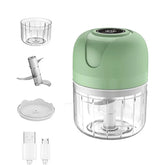 Electric Mini Garlic Chopper 250ml USB Rechargeable